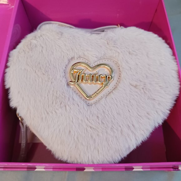 NWT! JUICY COUTURE Heart Shaped Bag - Picture 12 of 13